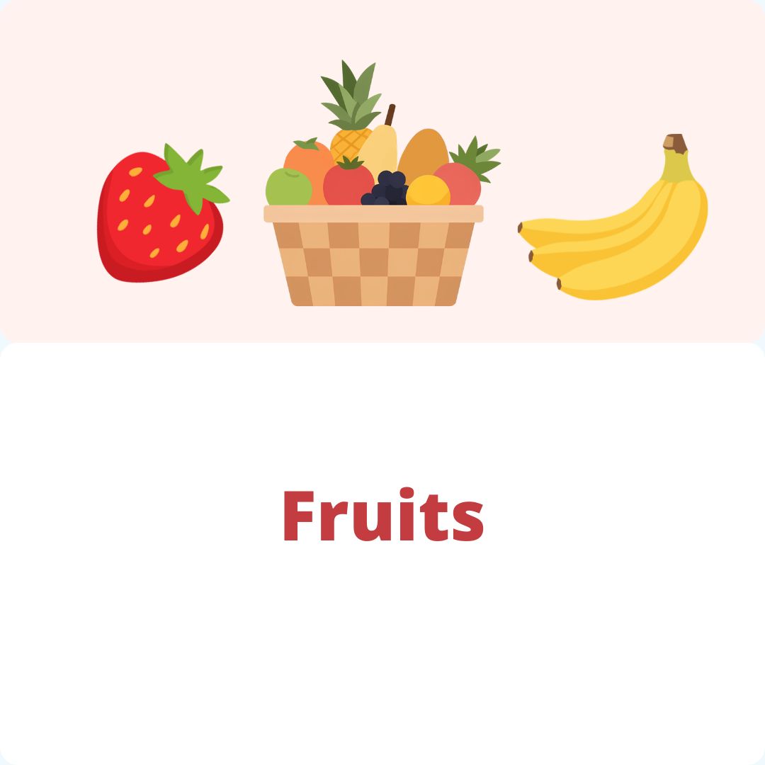 Fruits in Arabic