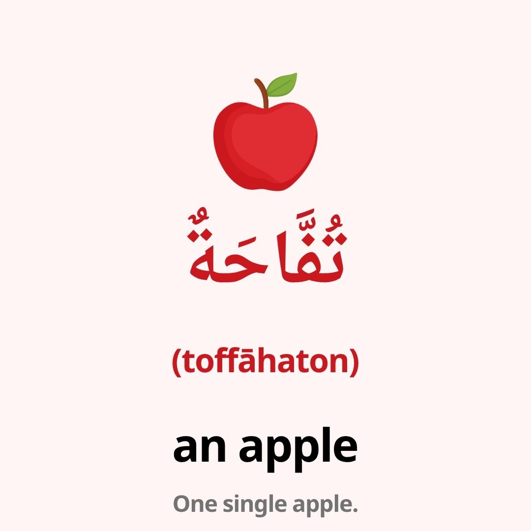 fruits in arabic