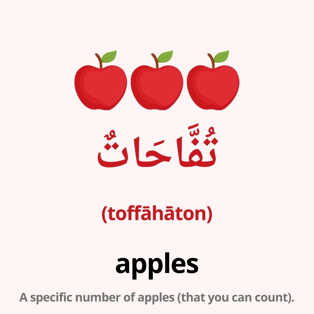 fruits in arabic