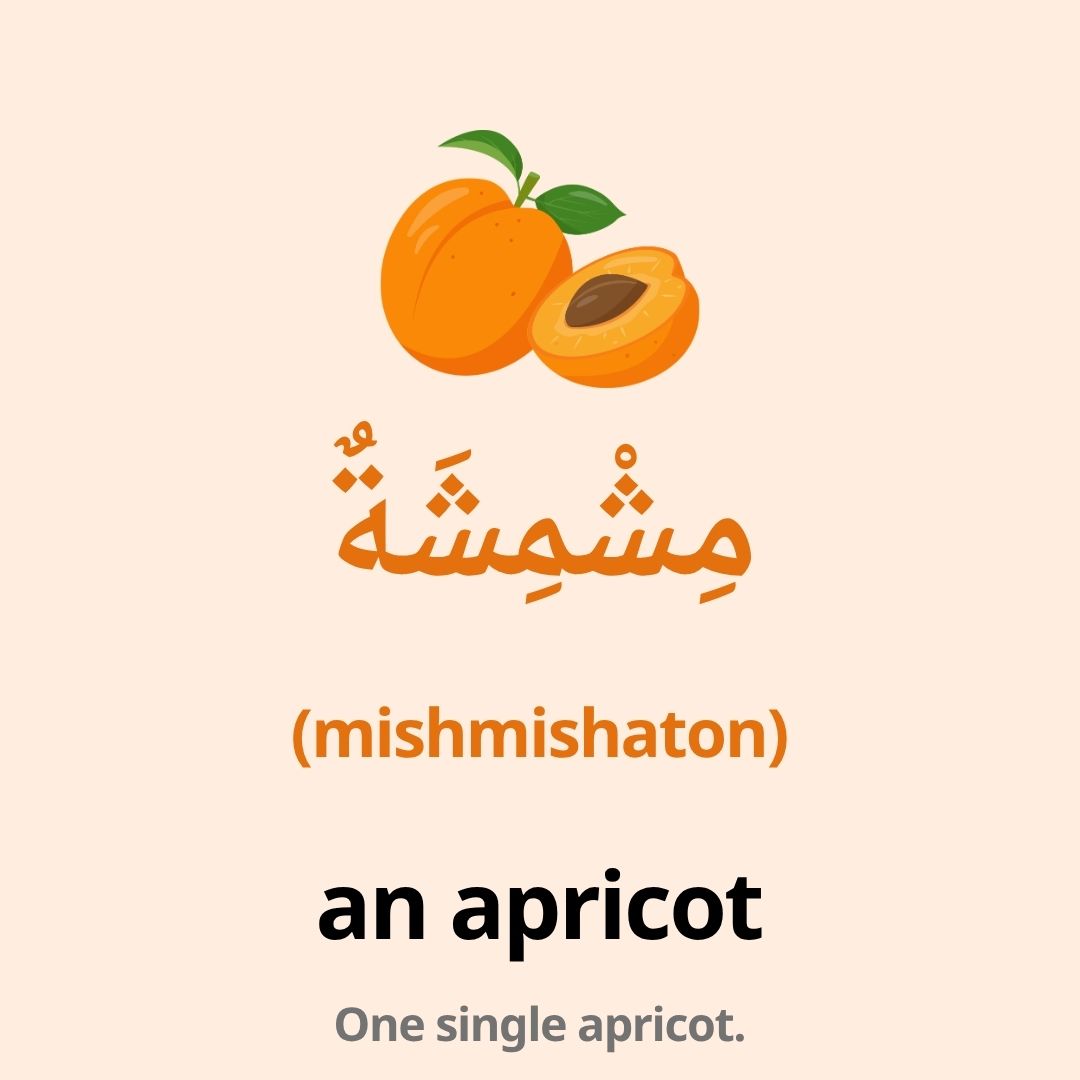 fruits in arabic