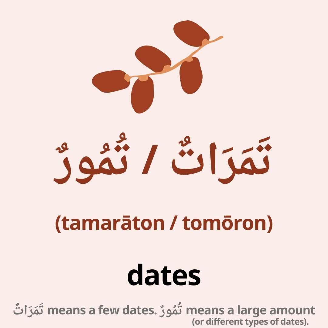 fruits in arabic