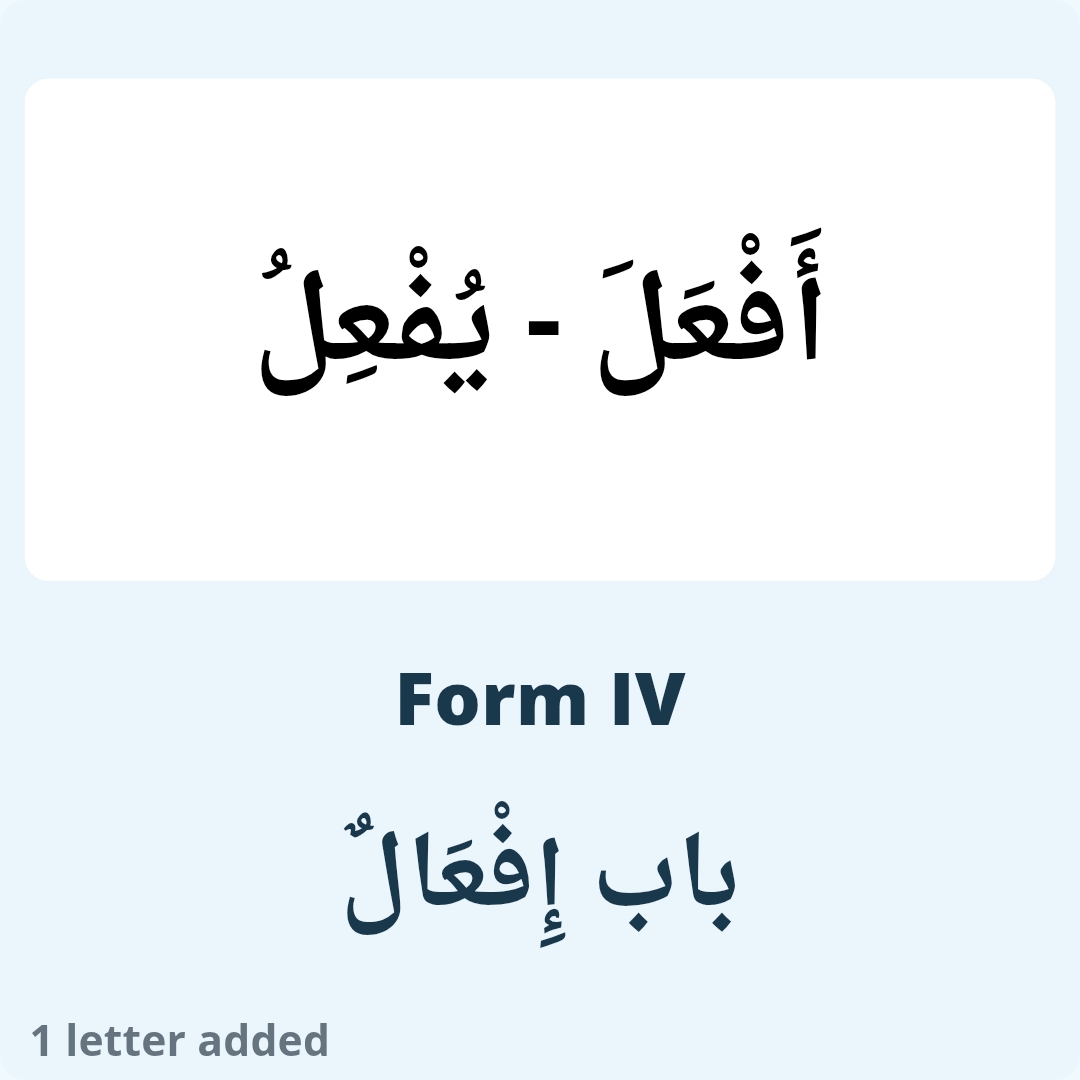 arabic verbs